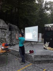 Predavanje o netopirjih. Foto Lučka Jere